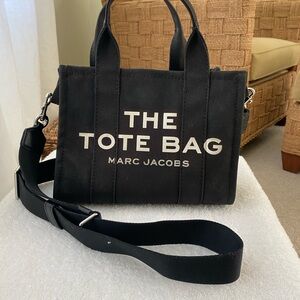 Marc Jacobs Black Canvas Tote Medium - Barely Used!